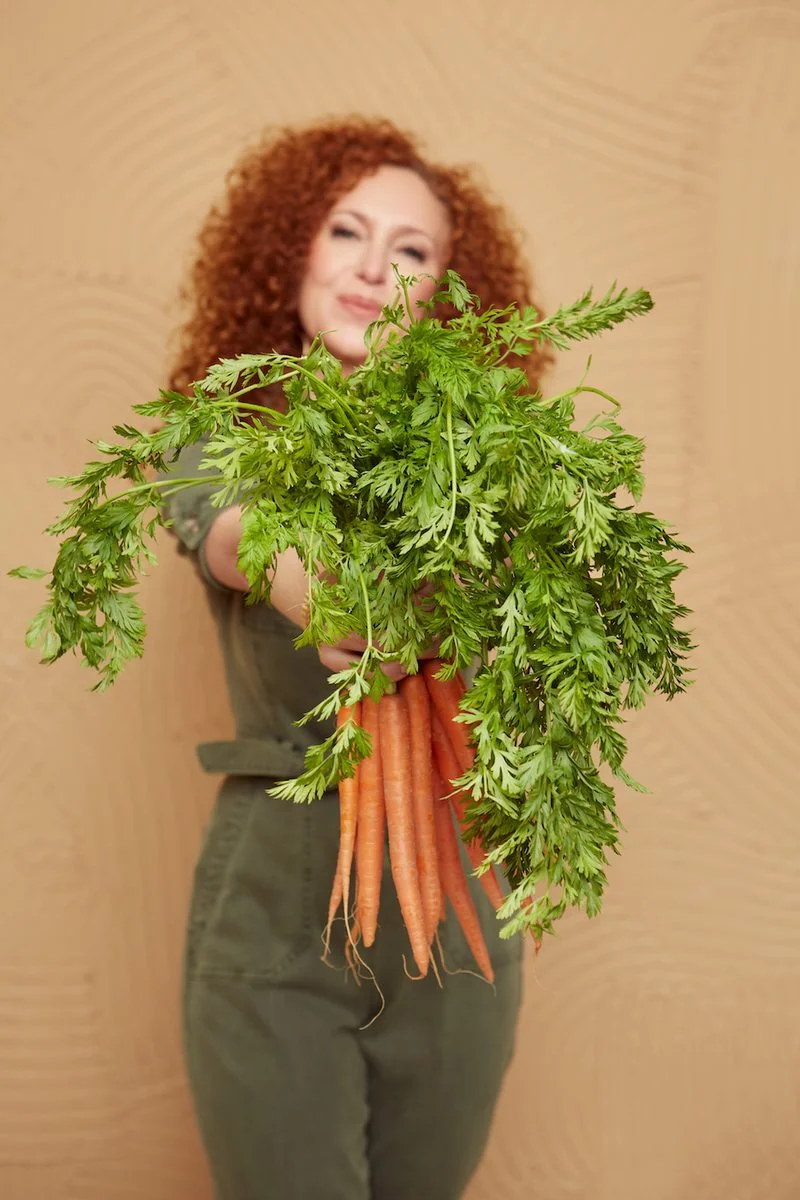 Marina Ivanovsky advocating plant-based nutrition
