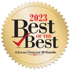 Arkansas Democrat-Gazette Best of the Best 2023 Award Logo